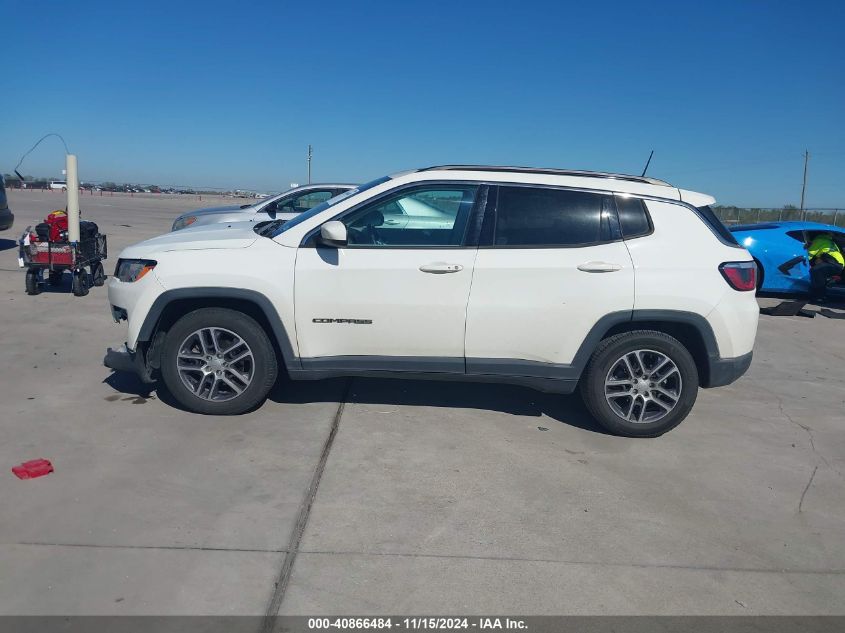 2019 Jeep Compass Sun And Wheel Fwd VIN: 3C4NJCBB0KT730757 Lot: 40866484