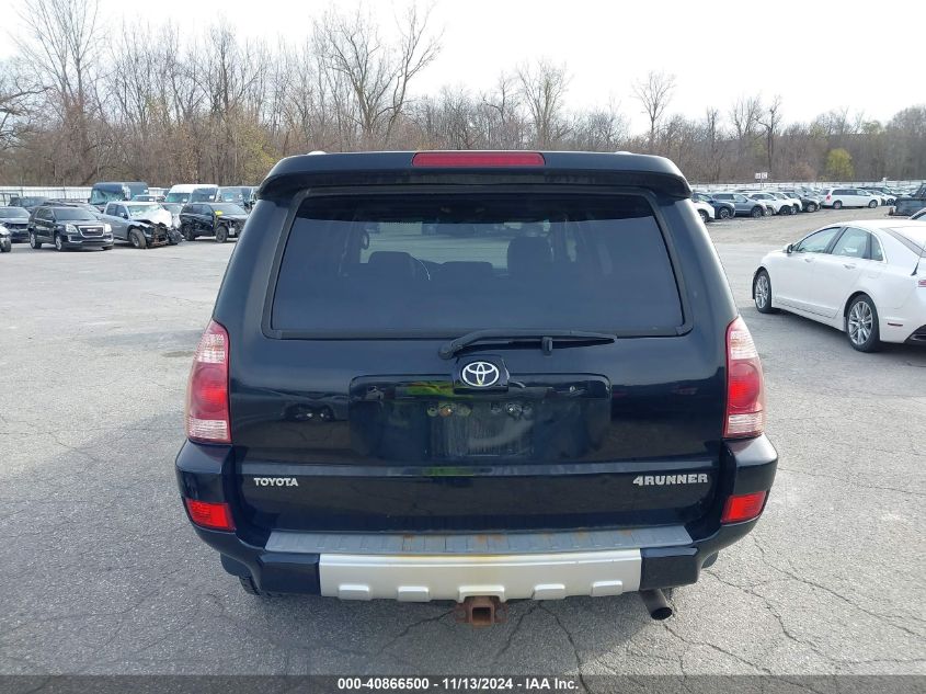 2004 Toyota 4Runner Limited V6 VIN: JTEBU17R640031259 Lot: 40866500