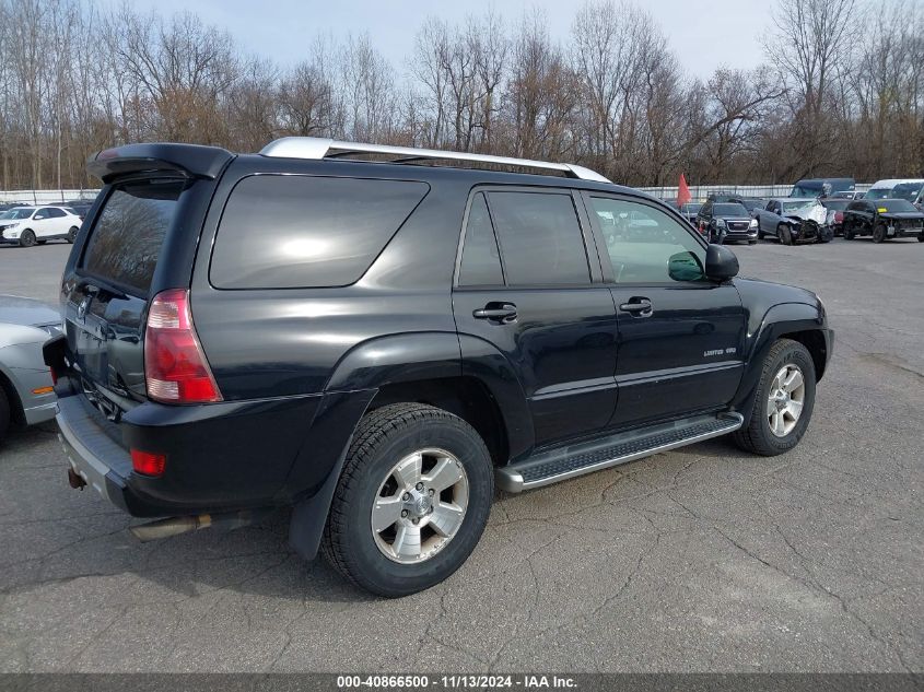 2004 Toyota 4Runner Limited V6 VIN: JTEBU17R640031259 Lot: 40866500