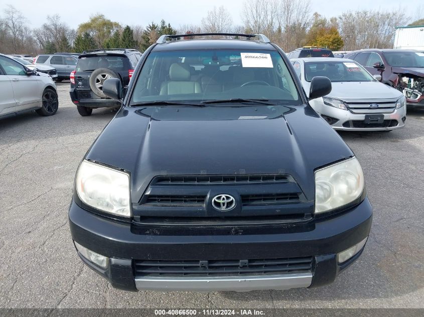 2004 Toyota 4Runner Limited V6 VIN: JTEBU17R640031259 Lot: 40866500