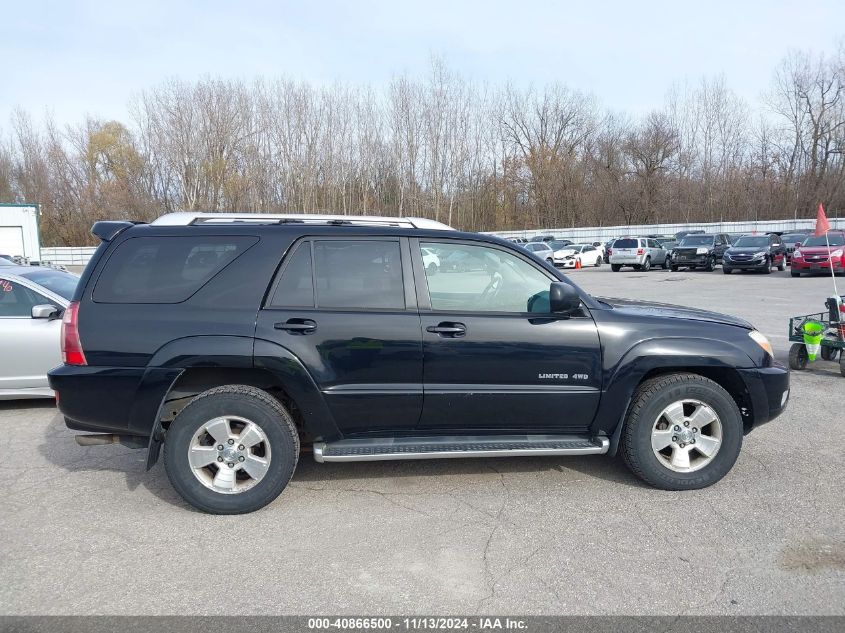 2004 Toyota 4Runner Limited V6 VIN: JTEBU17R640031259 Lot: 40866500