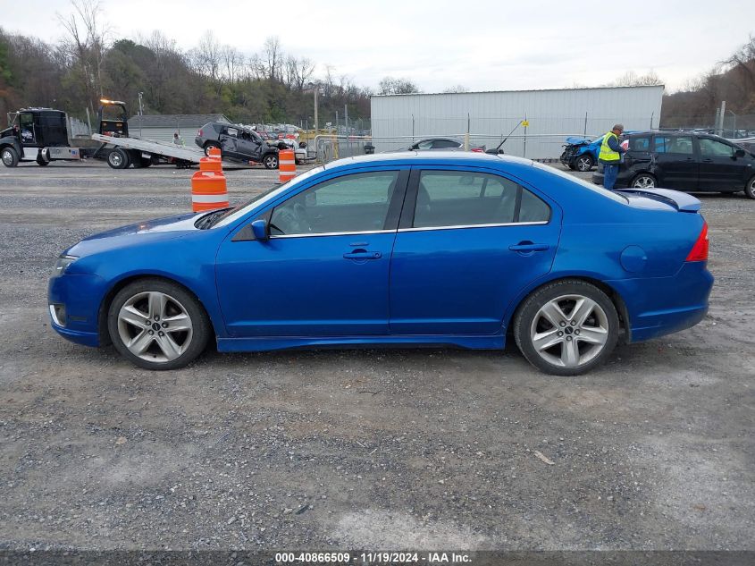 2011 Ford Fusion Sport VIN: 3FAHP0KC2BR241508 Lot: 40866509