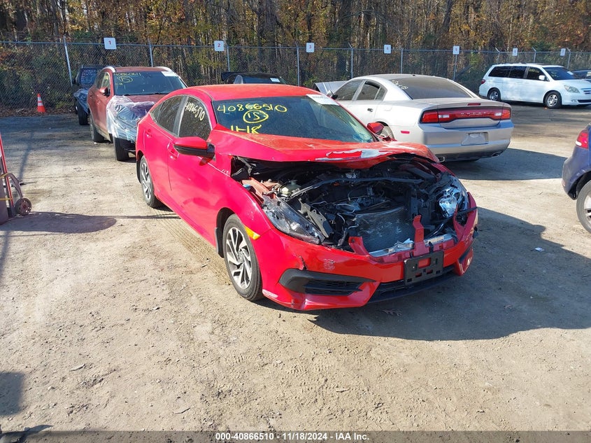 2016 HONDA CIVIC VIN: 2HGFC2F51GH543624