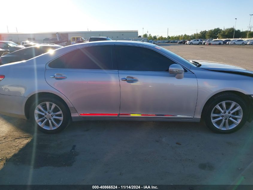 2010 Lexus Es 350 VIN: JTHBK1EG6A2406142 Lot: 40866524