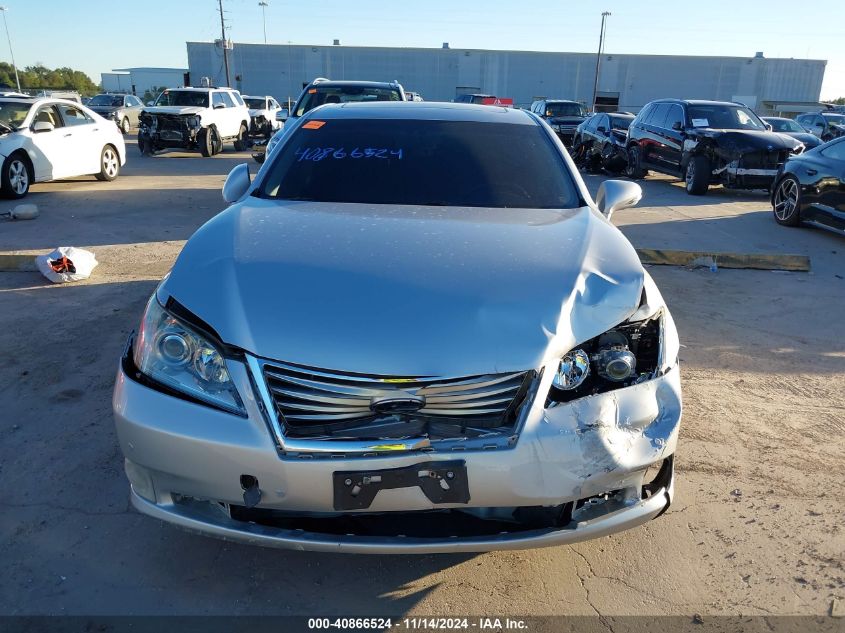 2010 Lexus Es 350 VIN: JTHBK1EG6A2406142 Lot: 40866524