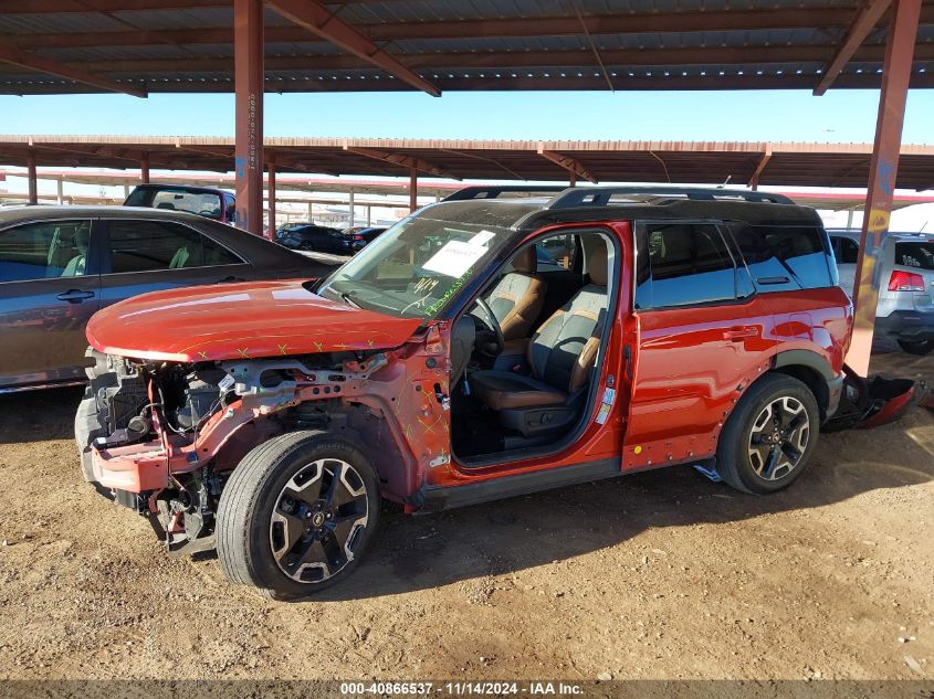 2022 Ford Bronco Sport Outer Banks VIN: 3FMCR9C67NRD74468 Lot: 40866537