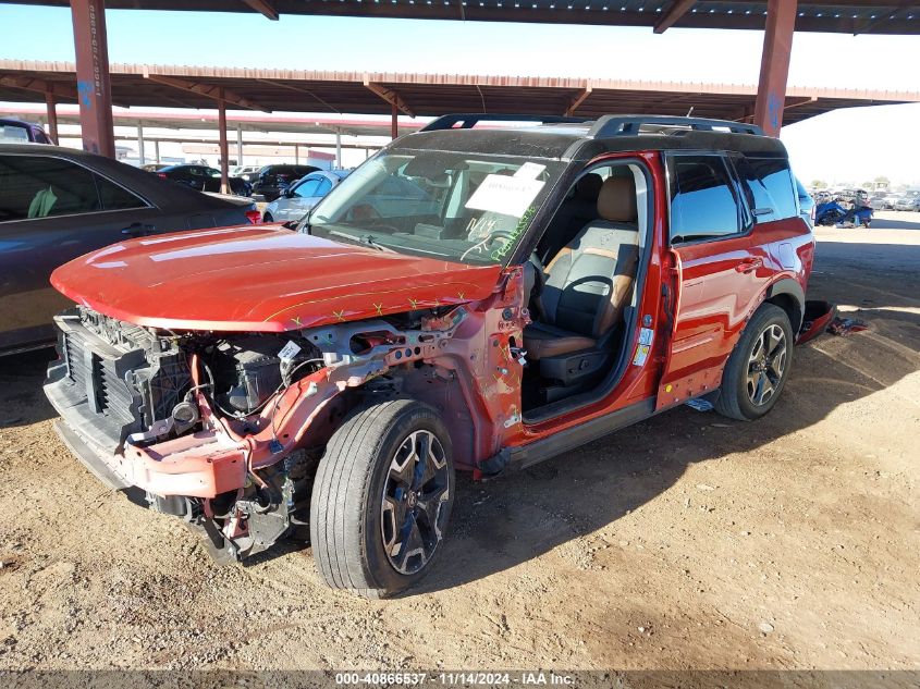 2022 Ford Bronco Sport Outer Banks VIN: 3FMCR9C67NRD74468 Lot: 40866537