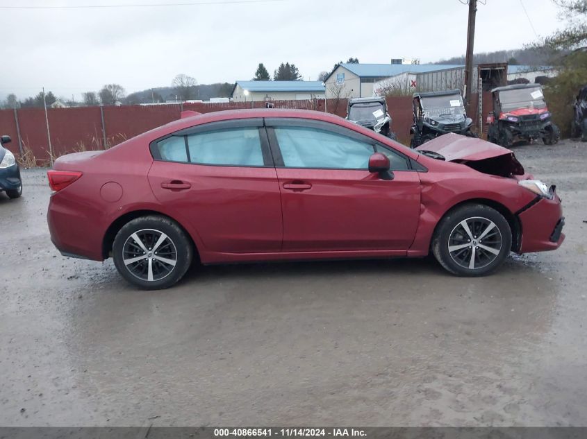 2022 Subaru Impreza Premium VIN: 4S3GKAV65N3600367 Lot: 40866541