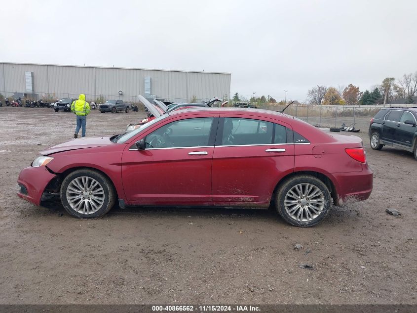 2012 Chrysler 200 Limited VIN: 1C3CCBCG8CN281422 Lot: 40866562