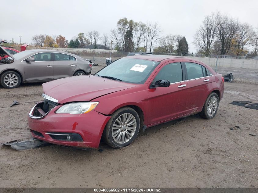 2012 Chrysler 200 Limited VIN: 1C3CCBCG8CN281422 Lot: 40866562