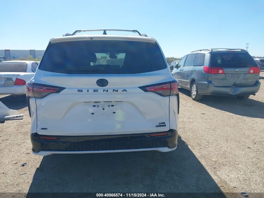 2024 Toyota Sienna Xse VIN: 5TDCSKFC8RS124497 Lot: 40866574