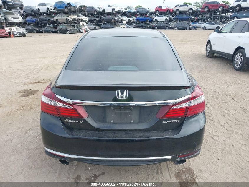 2017 Honda Accord Sport VIN: 1HGCR2F50HA283394 Lot: 40866582