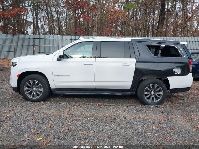 2022 Chevrolet Suburban 4Wd Lt VIN: 1GNSKCKD2NR234347 Lot: 40866592