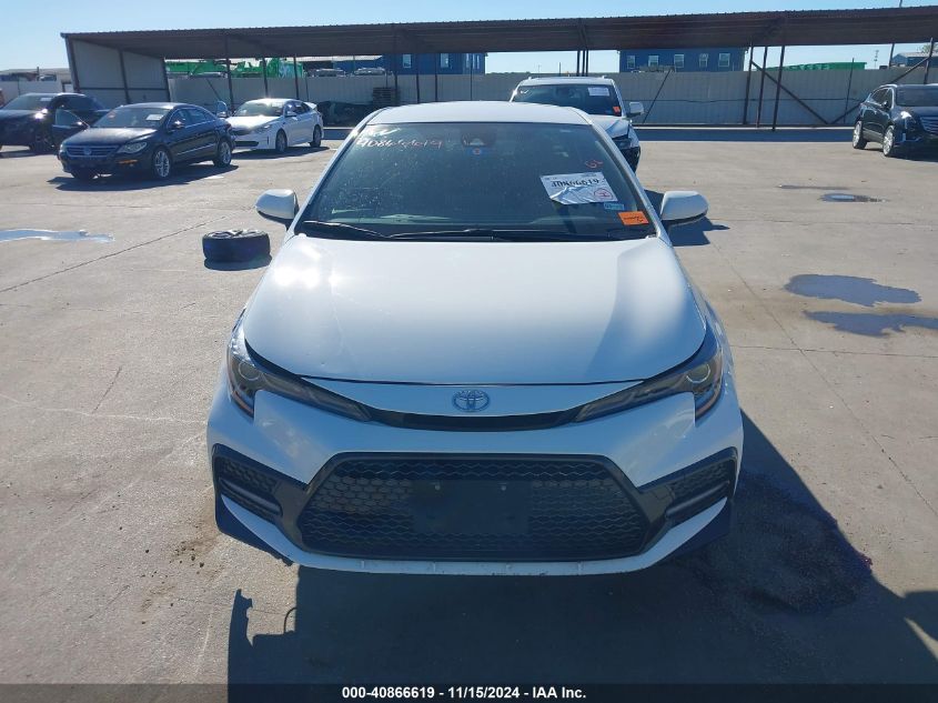 2021 Toyota Corolla Se VIN: JTDS4MCE3MJ055845 Lot: 40866619