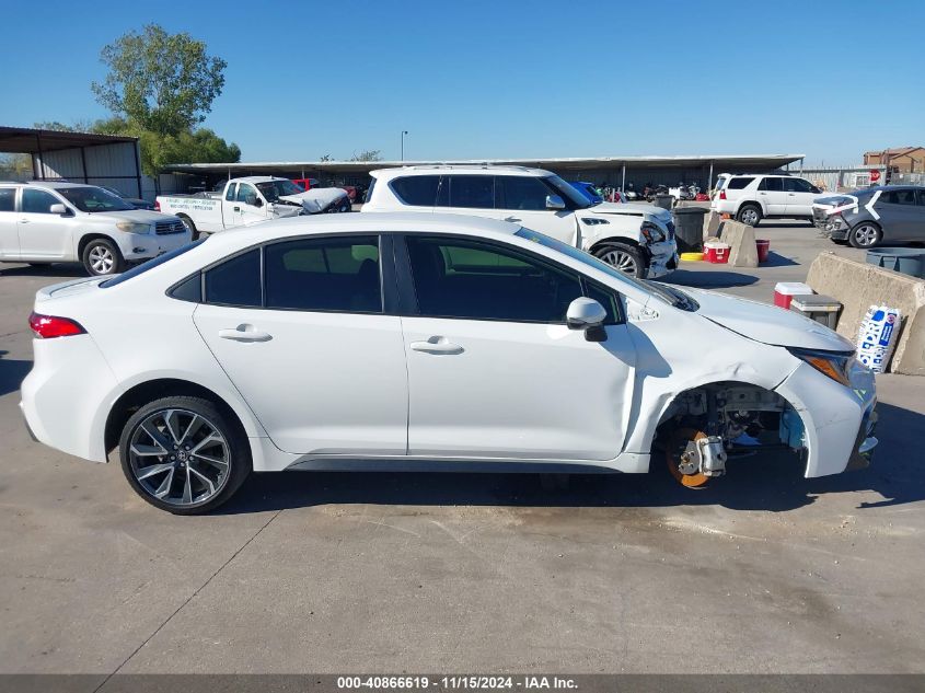 2021 Toyota Corolla Se VIN: JTDS4MCE3MJ055845 Lot: 40866619