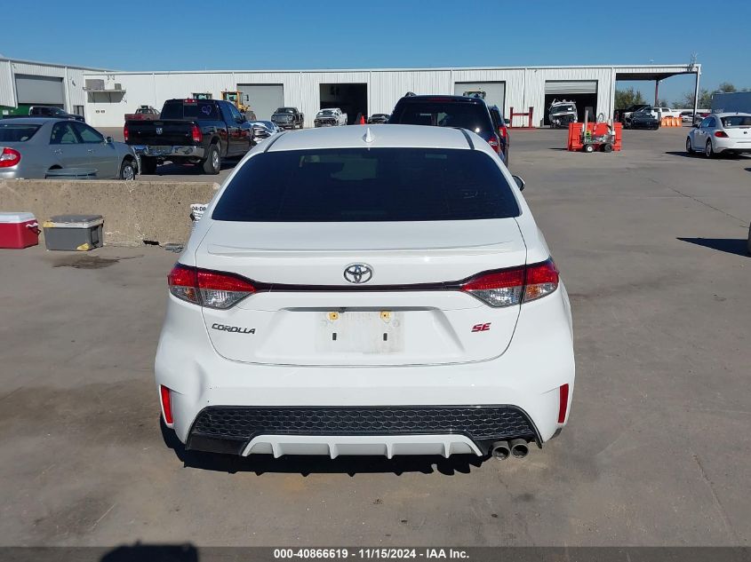 2021 Toyota Corolla Se VIN: JTDS4MCE3MJ055845 Lot: 40866619