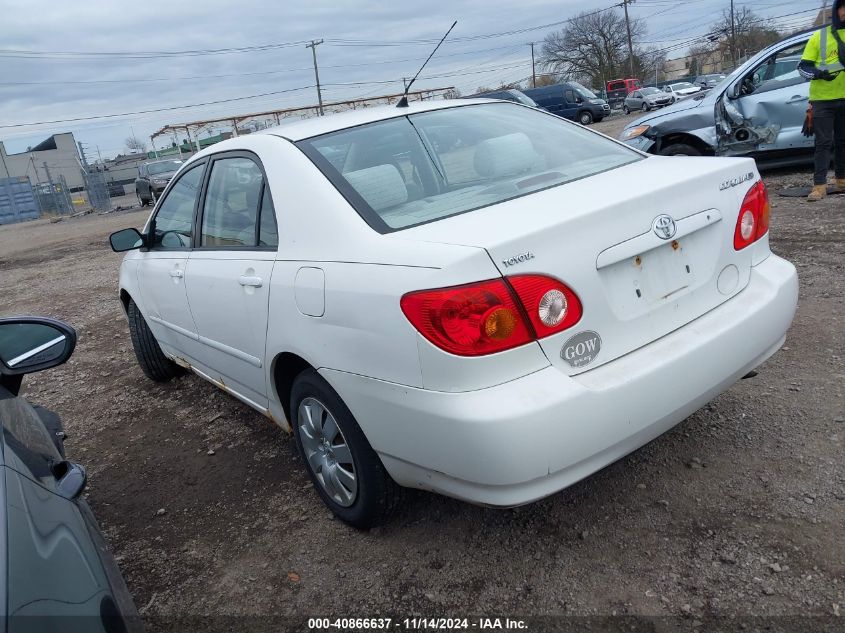 2003 Toyota Corolla Le VIN: JTDBR32E432003288 Lot: 40866637