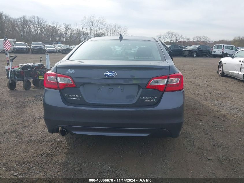 2016 Subaru Legacy 2.5I Premium VIN: 4S3BNAH60G3036823 Lot: 40866678