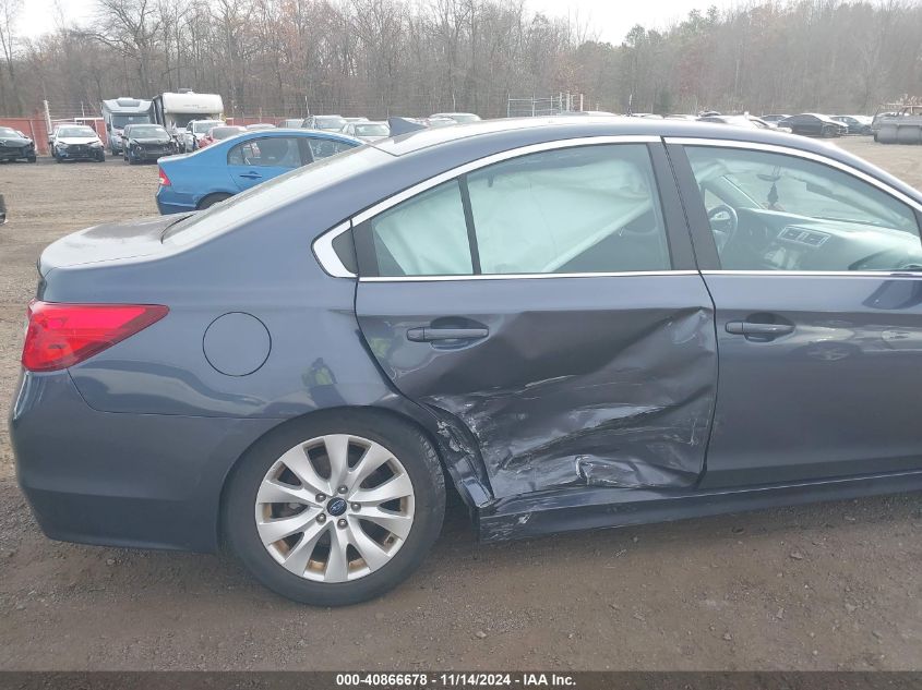 2016 Subaru Legacy 2.5I Premium VIN: 4S3BNAH60G3036823 Lot: 40866678