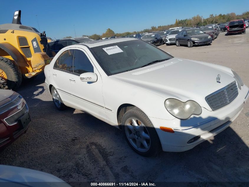 2002 Mercedes-Benz C 240 VIN: WDBRF61J72F198350 Lot: 40866691