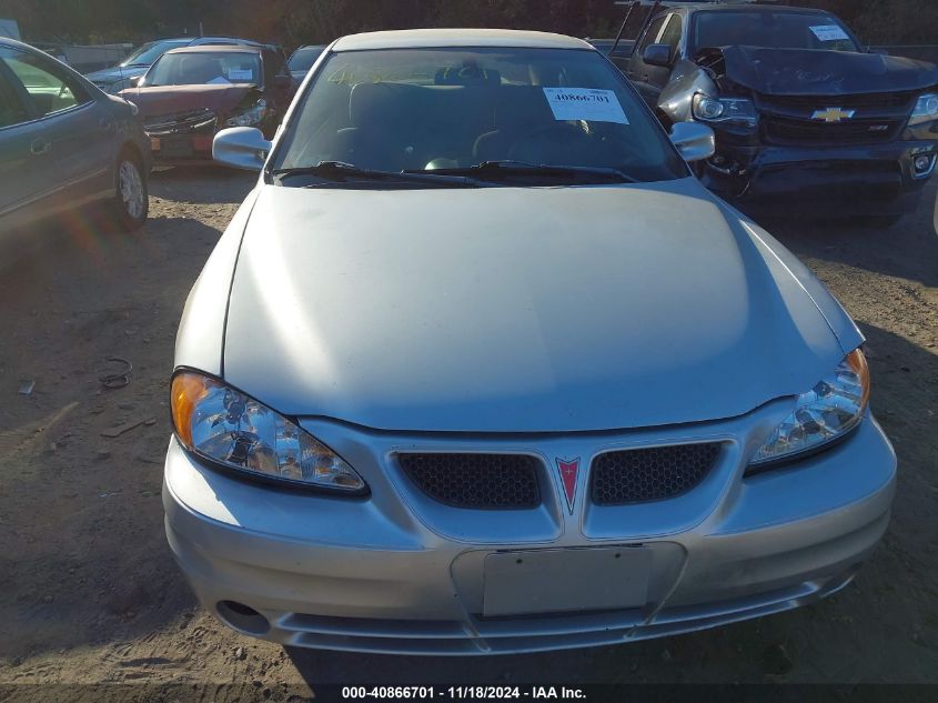 2003 Pontiac Grand Am Se VIN: 1G2NE52FX3C226348 Lot: 40866701