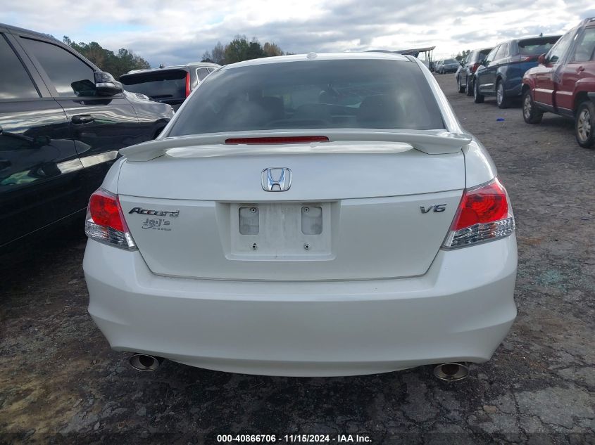 2010 Honda Accord 3.5 Ex-L VIN: 1HGCP3F85AA021950 Lot: 40866706