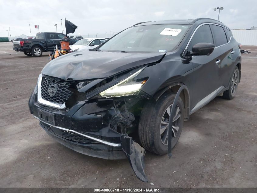 2020 Nissan Murano Sv VIN: 5N1AZ2BS6LN157412 Lot: 40866718