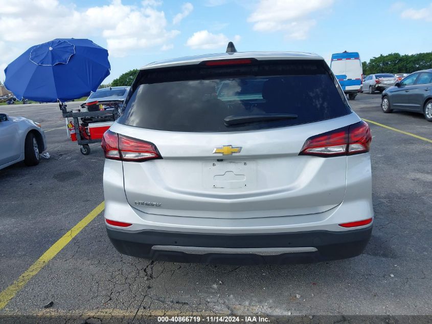 2022 Chevrolet Equinox Fwd 2Fl VIN: 2GNAXJEVXN6145725 Lot: 40866719