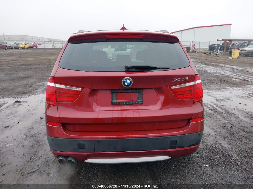 2013 BMW X3 xDrive28I VIN: 5UXWX9C59D0A18828 Lot: 40866728