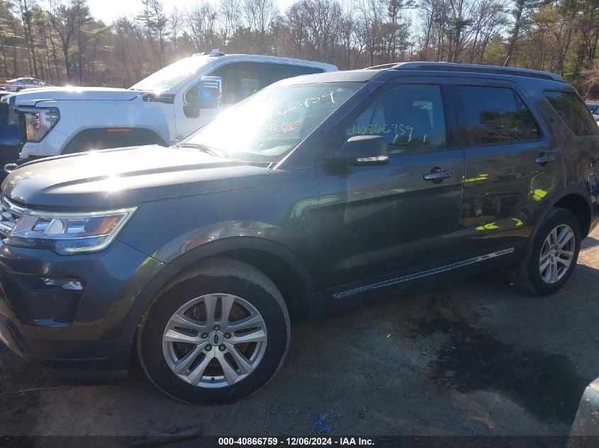 VIN 1FM5K8D87KGA99128 2019 Ford Explorer, Xlt no.14