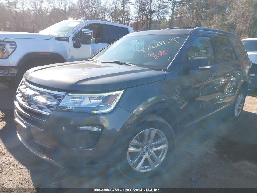 VIN 1FM5K8D87KGA99128 2019 Ford Explorer, Xlt no.2