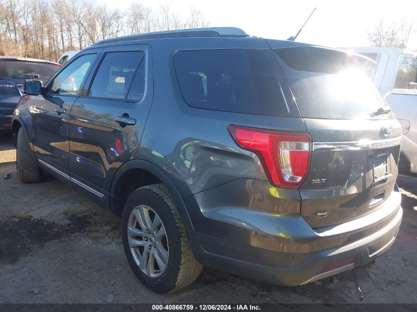 VIN 1FM5K8D87KGA99128 2019 Ford Explorer, Xlt no.3