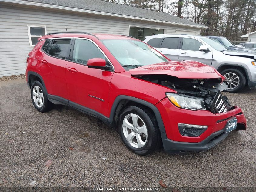 2018 Jeep Compass Latitude 4X4 VIN: 3C4NJDBB6JT162406 Lot: 40866765