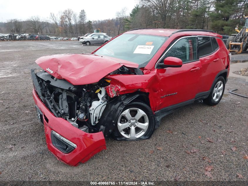 2018 Jeep Compass Latitude 4X4 VIN: 3C4NJDBB6JT162406 Lot: 40866765