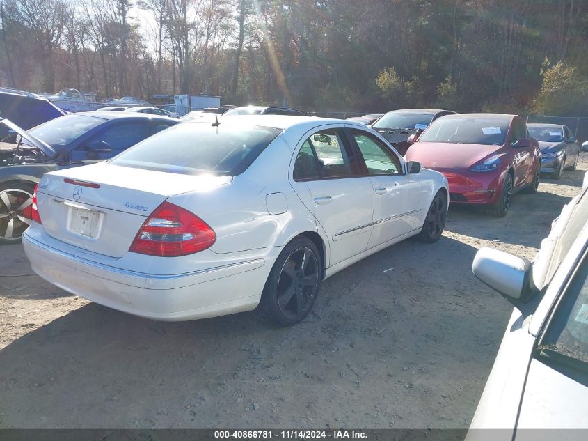 2005 Mercedes-Benz E 500 4Matic VIN: WDBUF83J05X187482 Lot: 40866781