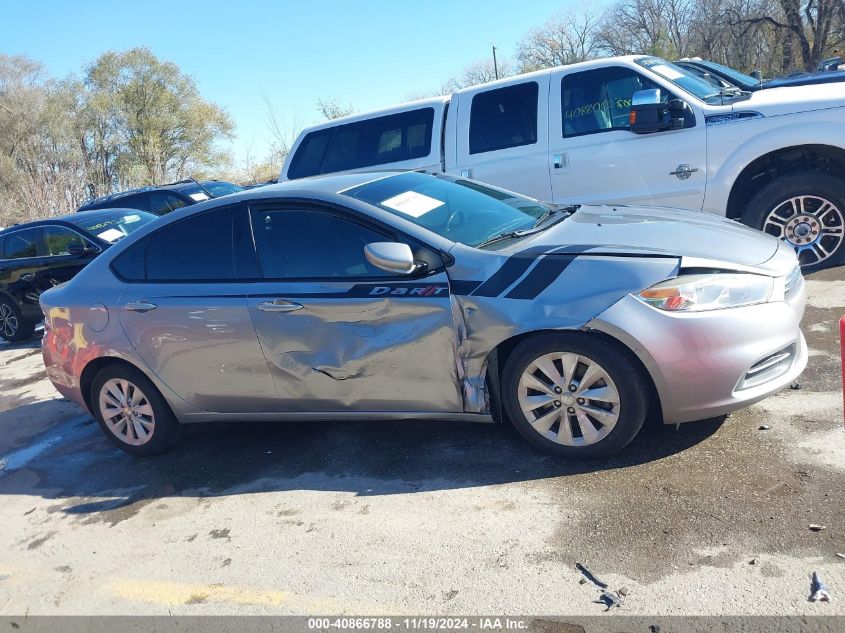 2016 Dodge Dart Aero VIN: 1C3CDFDH9GD505840 Lot: 40866788