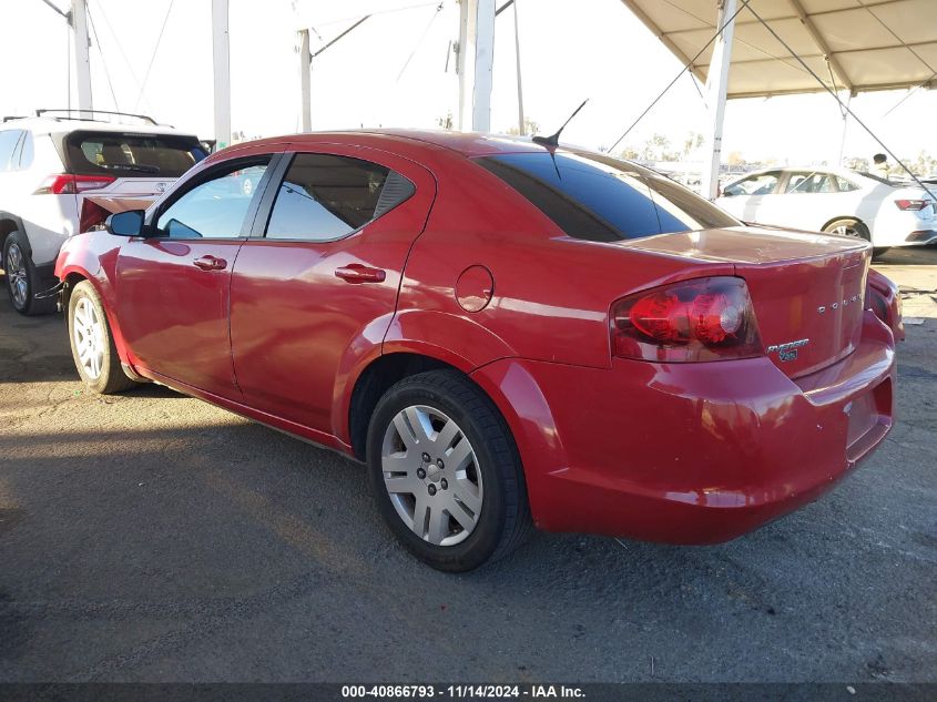 VIN 1C3CDZAB7DN518707 2013 DODGE AVENGER no.3