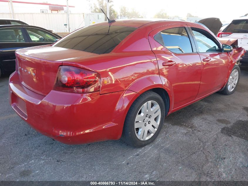 VIN 1C3CDZAB7DN518707 2013 DODGE AVENGER no.4