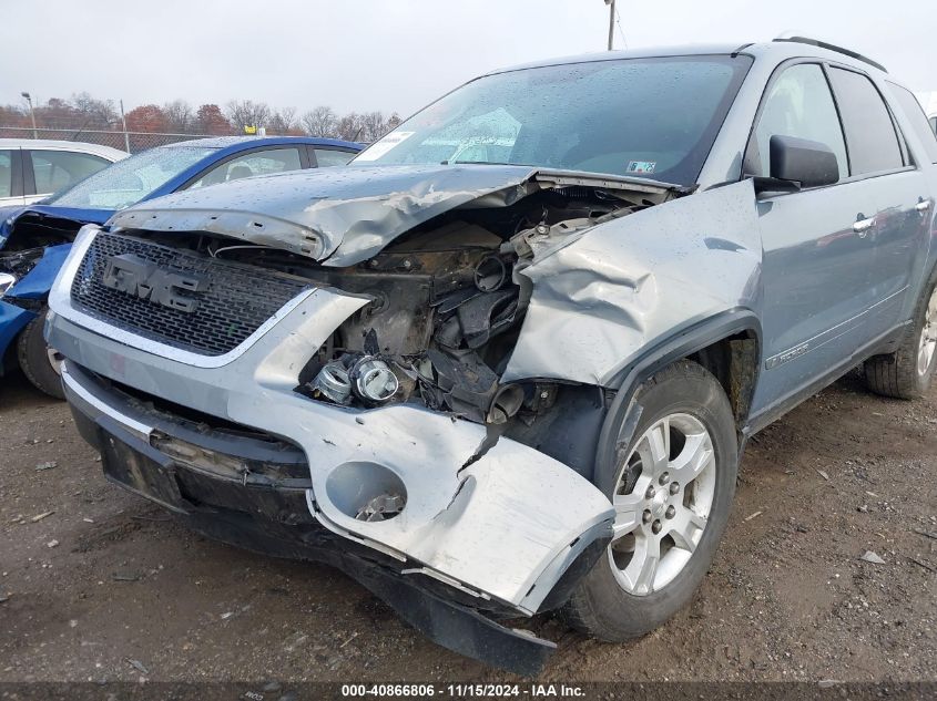 2008 GMC Acadia Sle-1 VIN: 1GKEV13738J145260 Lot: 40866806