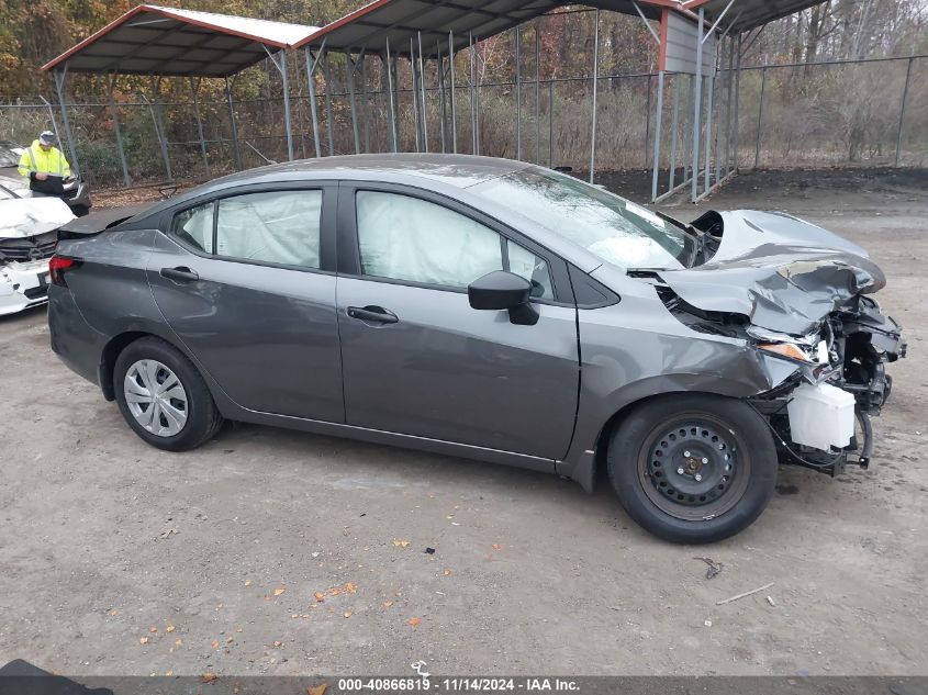 2024 Nissan Versa 1.6 S VIN: 3N1CN8DV8RL833809 Lot: 40866819