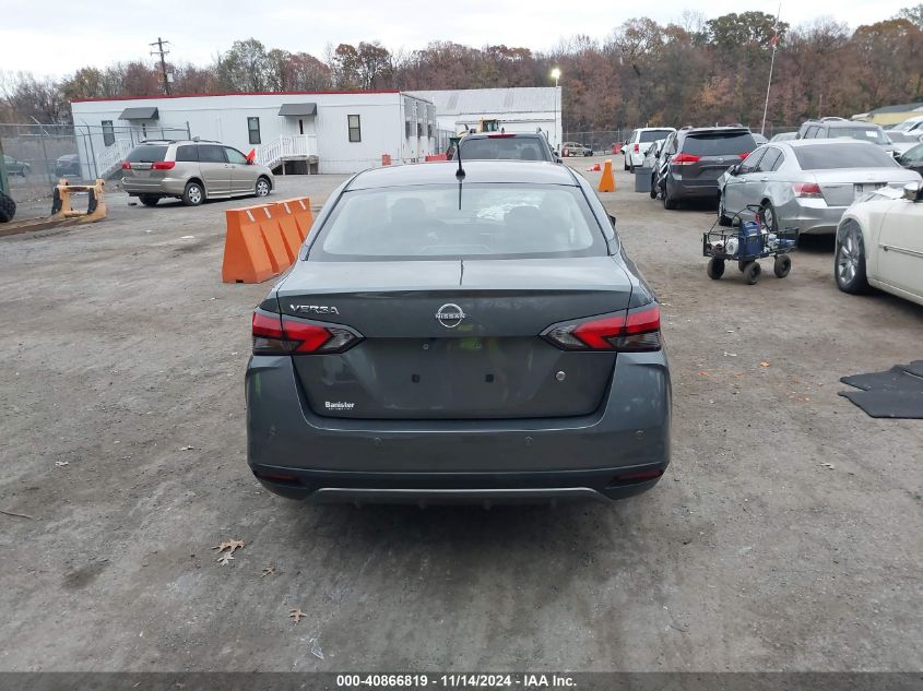 2024 Nissan Versa 1.6 S VIN: 3N1CN8DV8RL833809 Lot: 40866819