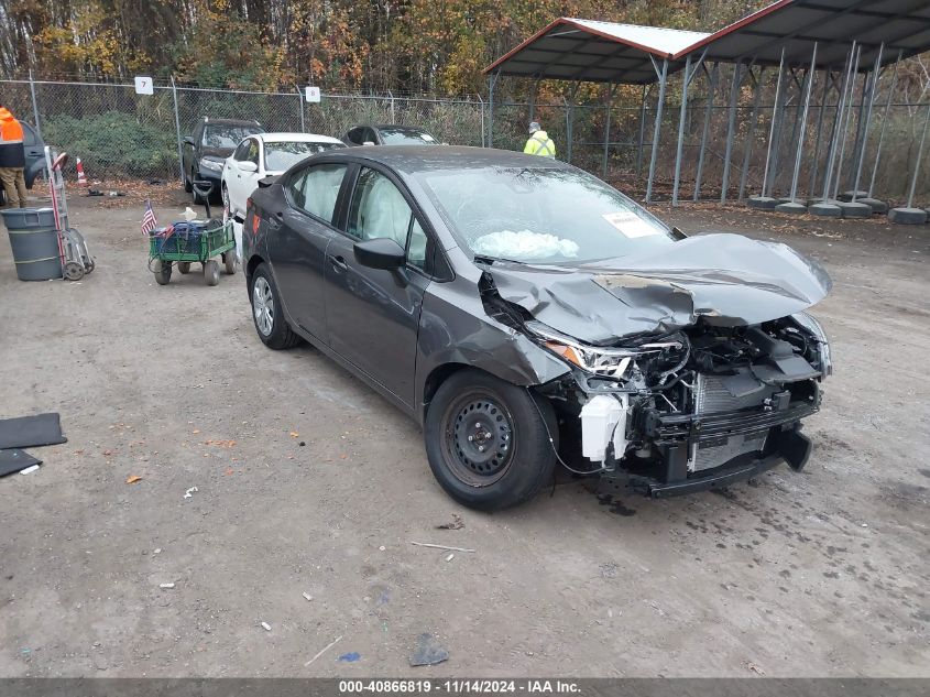 2024 Nissan Versa 1.6 S VIN: 3N1CN8DV8RL833809 Lot: 40866819