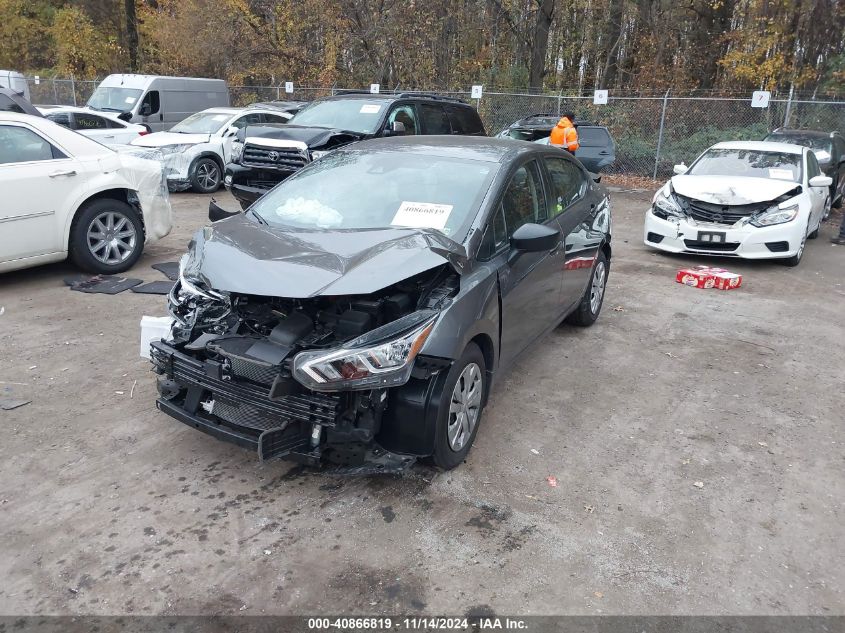 2024 Nissan Versa 1.6 S VIN: 3N1CN8DV8RL833809 Lot: 40866819