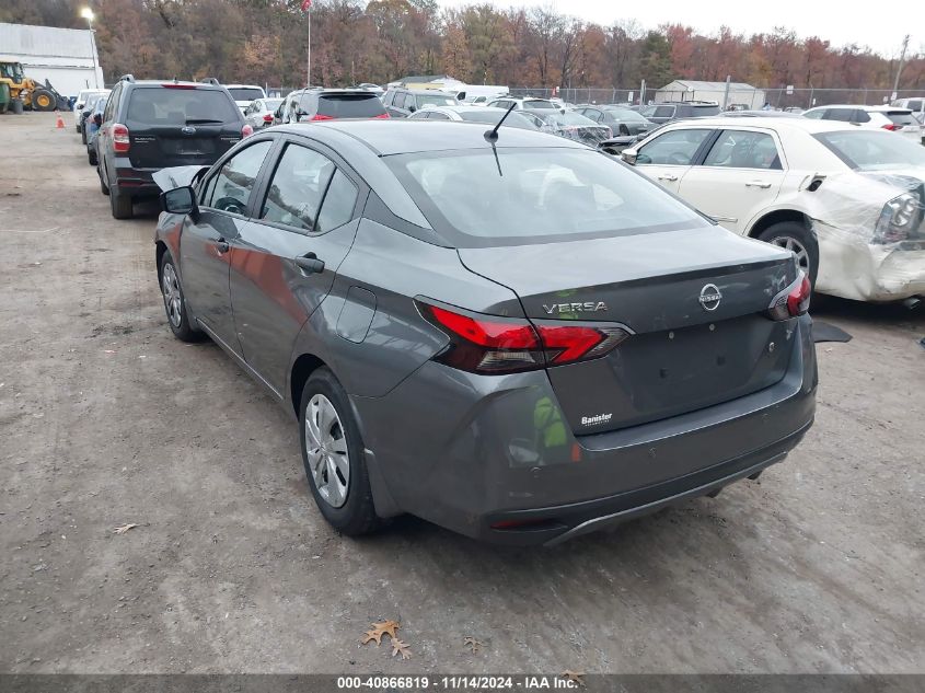 2024 Nissan Versa 1.6 S VIN: 3N1CN8DV8RL833809 Lot: 40866819