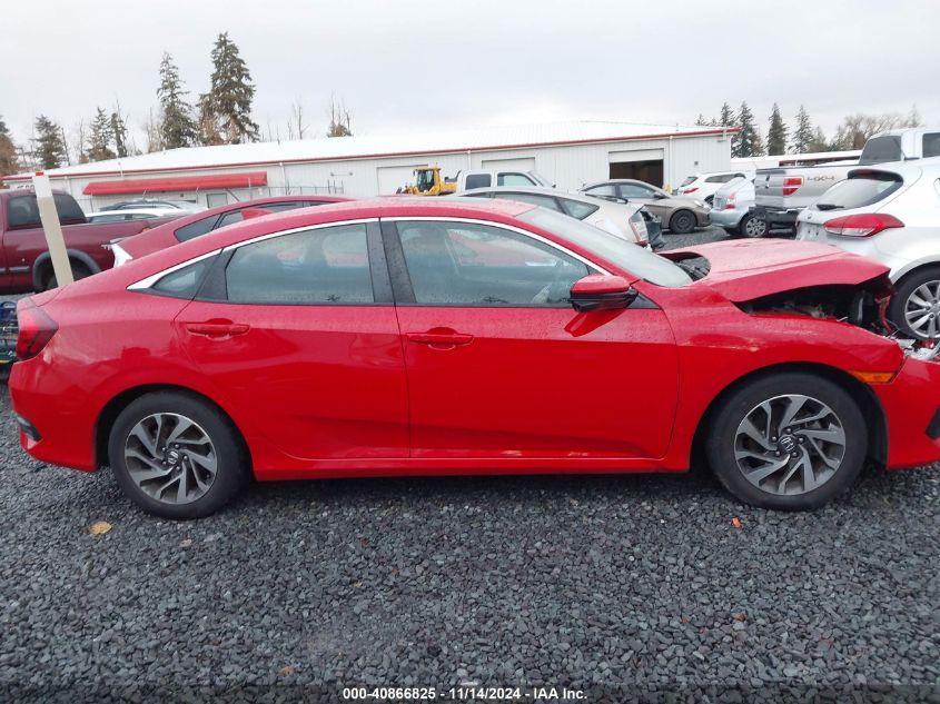 2018 Honda Civic Ex VIN: 2HGFC2F77JH594392 Lot: 40866825