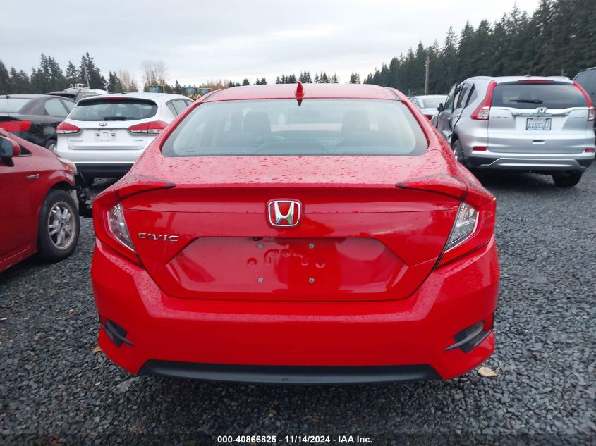 2018 Honda Civic Ex VIN: 2HGFC2F77JH594392 Lot: 40866825