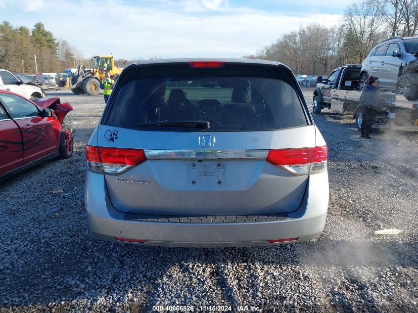 2016 Honda Odyssey Ex VIN: 5FNRL5H4XGB116613 Lot: 40866826