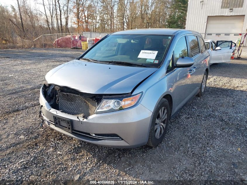 2016 Honda Odyssey Ex VIN: 5FNRL5H4XGB116613 Lot: 40866826