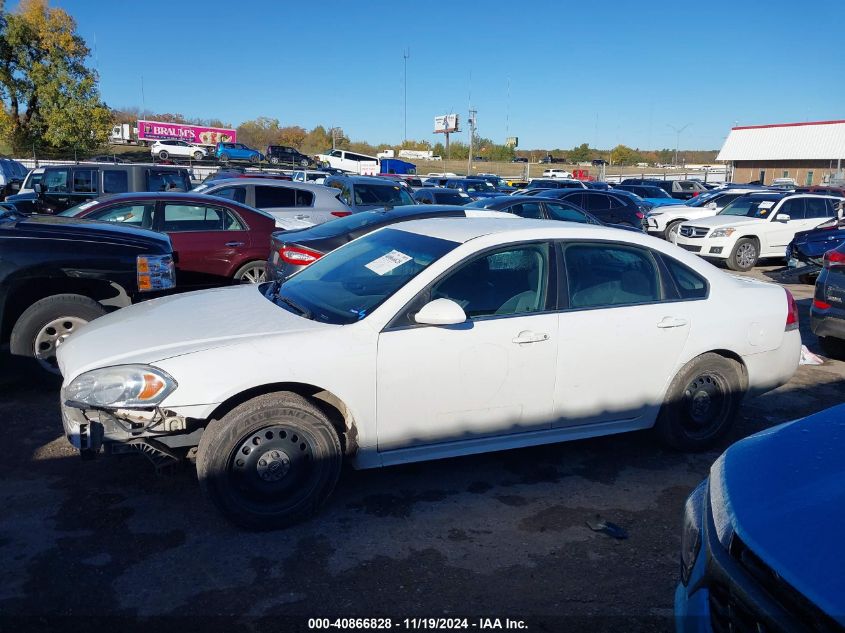 2012 Chevrolet Impala Police VIN: 2G1WD5E33C1244516 Lot: 40866828