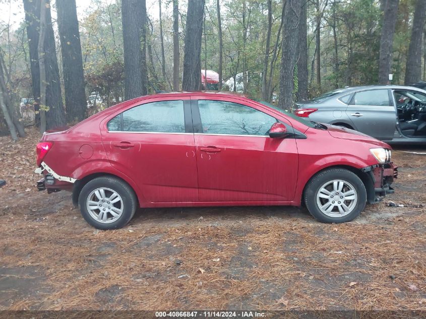 2014 Chevrolet Sonic Lt Auto VIN: 1G1JC5SB6E4105058 Lot: 40866847